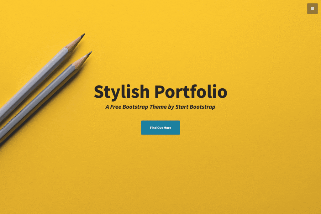 Bootstrap Portfolio