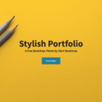 Bootstrap Portfolio